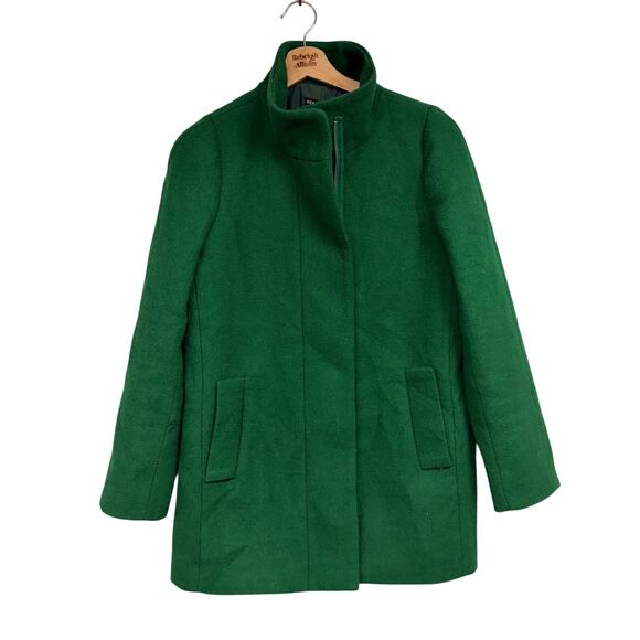 J. Crew Jackets & Blazers - J. Crew New City Coat in Alpine Meadow Green Women's Size 2 EUC Wool Coat